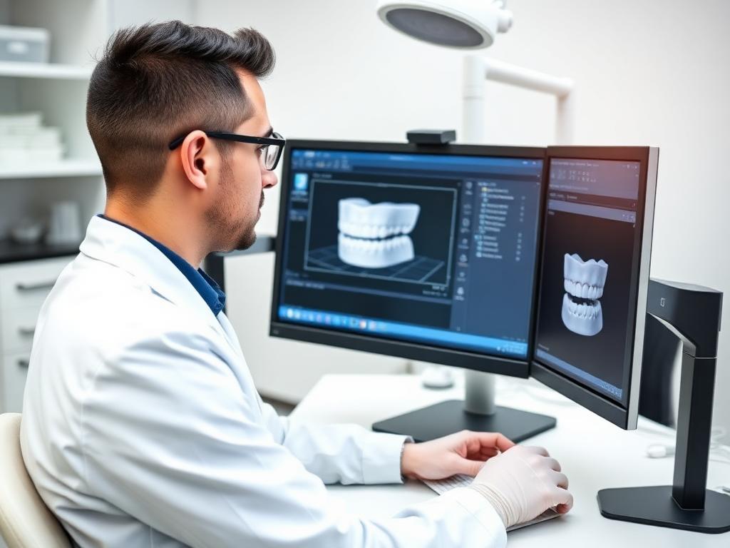 Modern digital dentistry technology